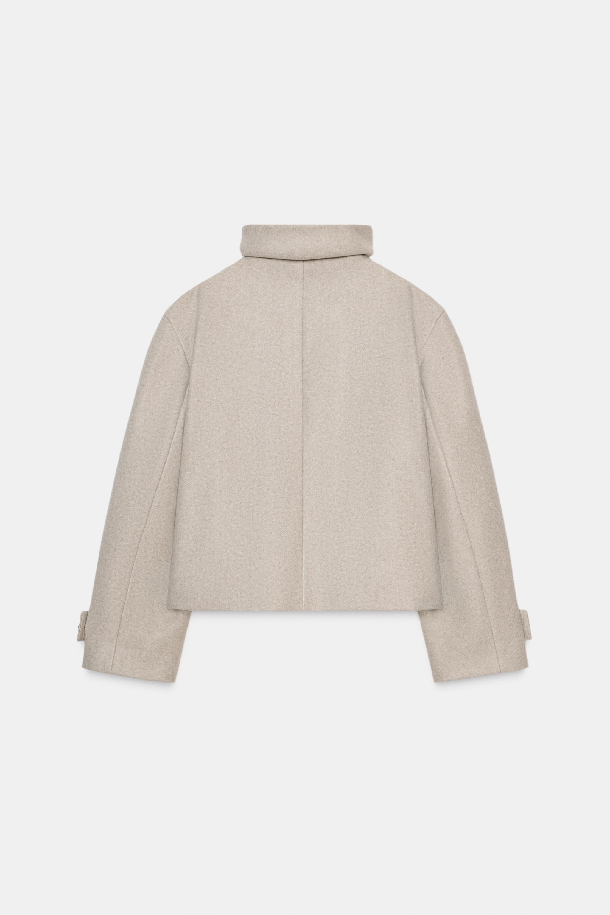 SHORT HIGH NECK COAT